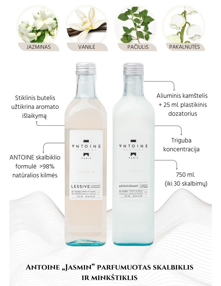 ANTOINE Minkštiklis „Jasmin“ 750 ml