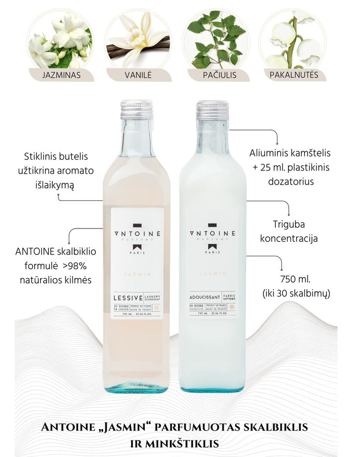 ANTOINE Minkštiklis „Jasmin“ 750 ml
