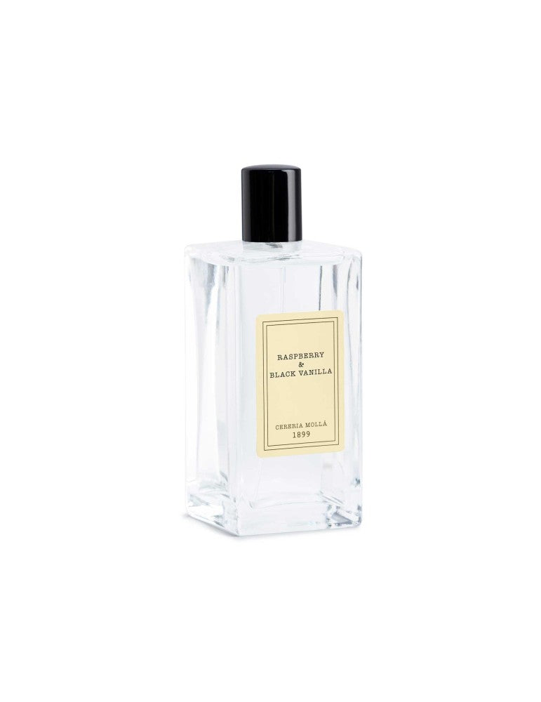 CERERIA MOLLA purškiklis ir kūno dulksna „Raspberry & Black Vanilla“ 100 ml.