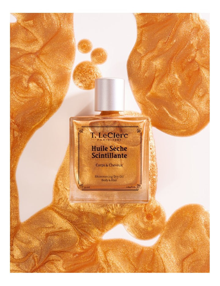 T.LECLERC sausas aliejus „SCINTILLANTE“ 50 ml.
